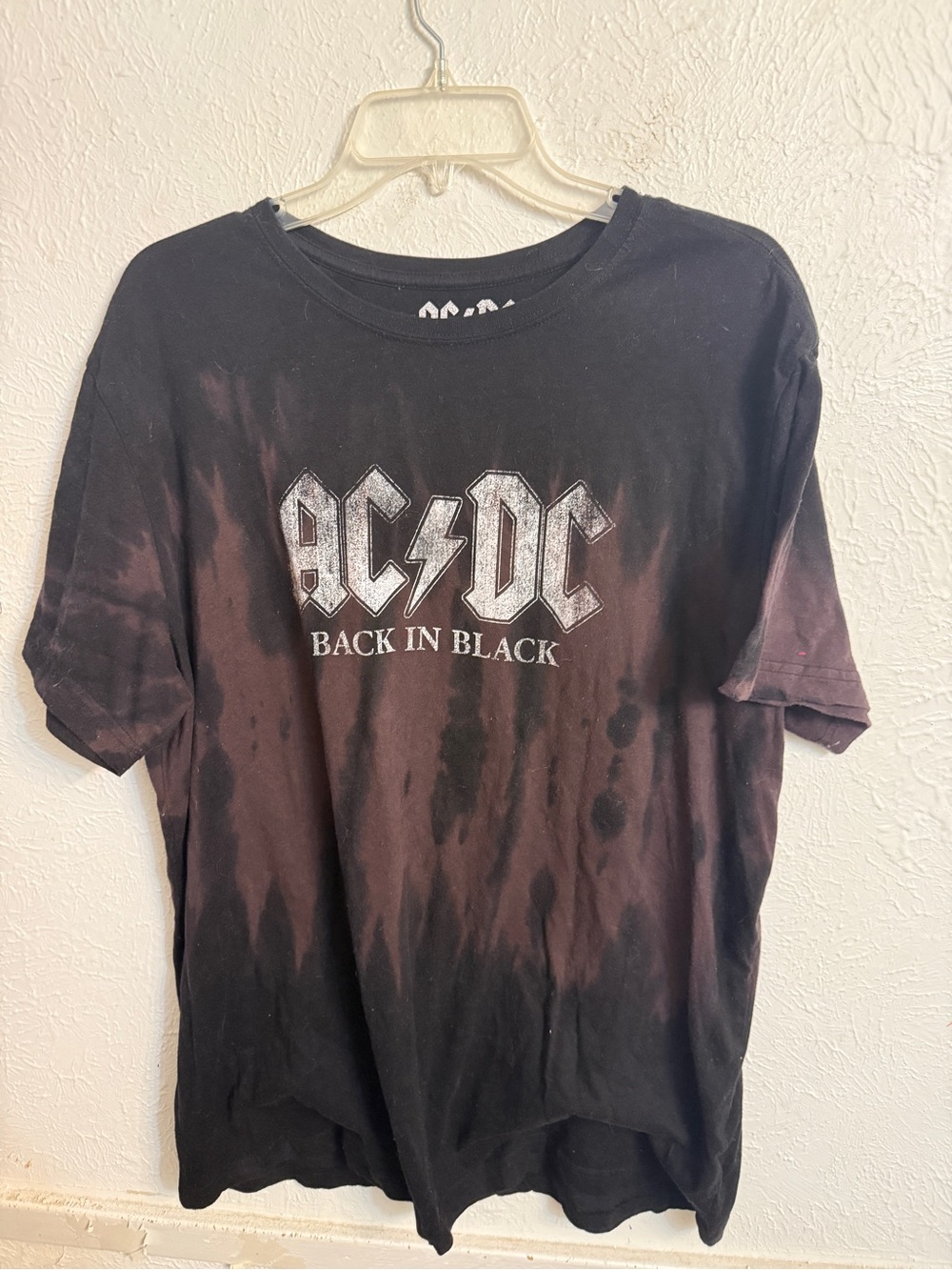 AC/DC Back In Black Graphic Tee - Black
